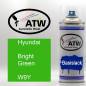 Preview: Hyundai, Bright Green, W9Y: 400ml Sprühdose, von ATW Autoteile West.